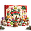 24 Days Dumpling Squishy Christmas Advent Calendar 2026 - Cute Mystery Dumpling Toys Blind Box Stress Relief Fidget Stocking Stuffers